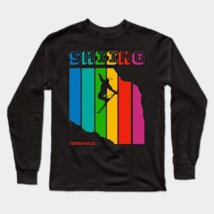 Skiing Long Sleeve T-Shirt